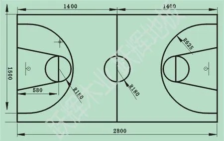 篮球场地标准尺寸图解，让你打出更精彩的比赛-第2张图片-www.211178.com_果博福布斯
