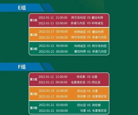 世界杯非洲区预选赛赛程 详细赛程安排-第1张图片-www.211178.com_果博福布斯