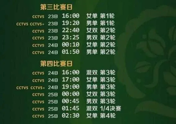 2017乒乓球超级联赛赛程表大介绍-第2张图片-www.211178.com_果博福布斯